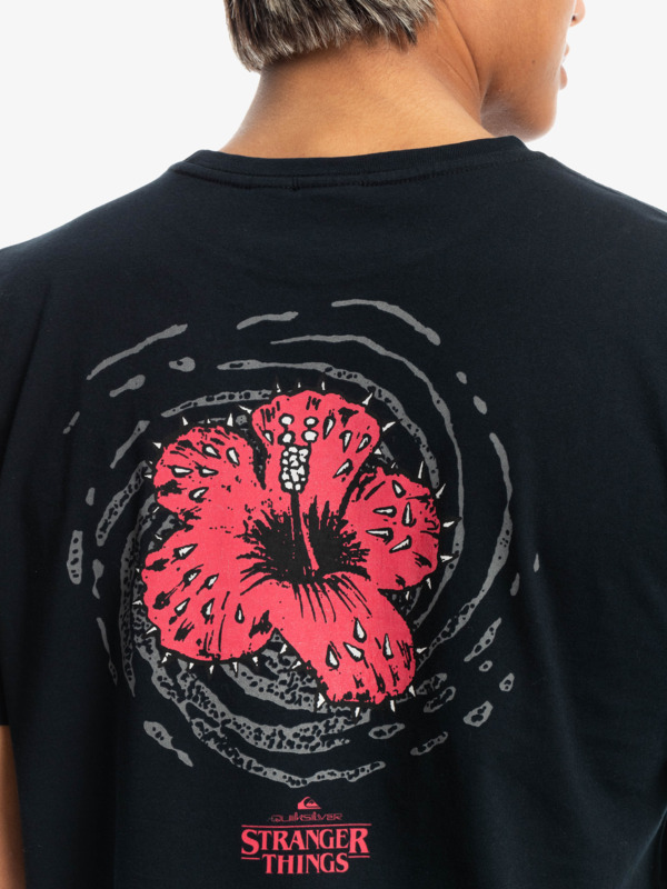 Quiksilver x Stranger Things Hellbiscus 2022 - T-Shirt for Men  EQYZT07179