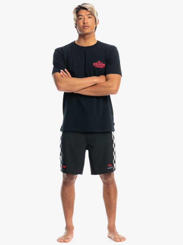 Quiksilver x Stranger Things Hellbiscus 2022 - T-Shirt for Men  EQYZT07179