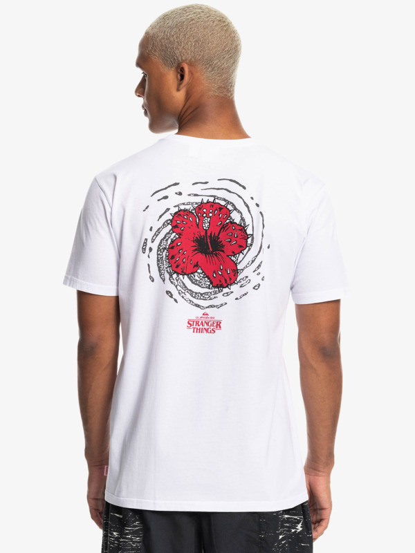 Quiksilver x Stranger Things Hellbiscus 2022 - T-Shirt for Men EQYZT07179