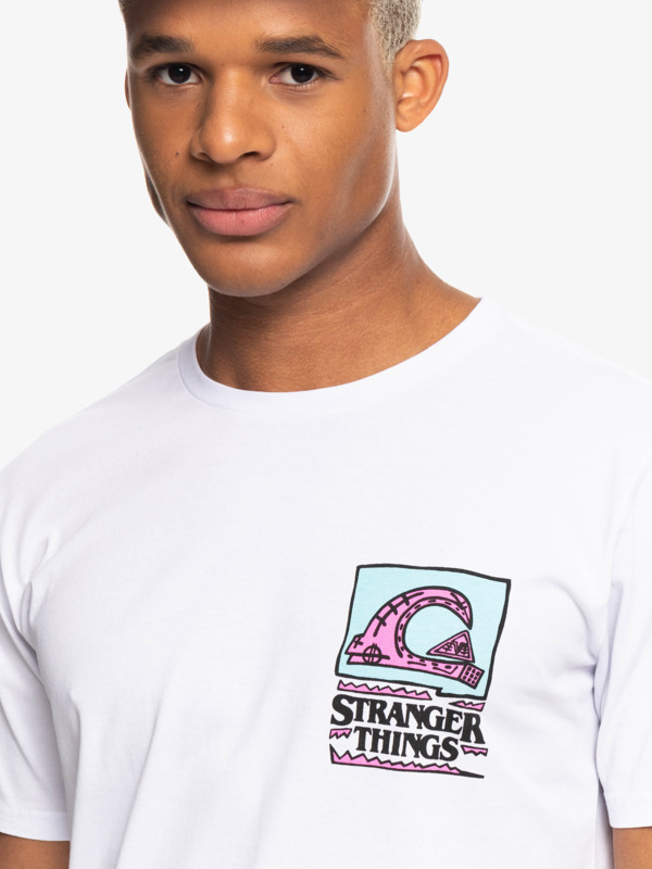 Quiksilver X Stranger Things Outsiders T Shirt Quiksilver 8785