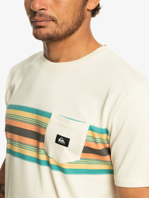 Surfadelica Stripe - Pocket T-Shirt for Men  EQYZT07245