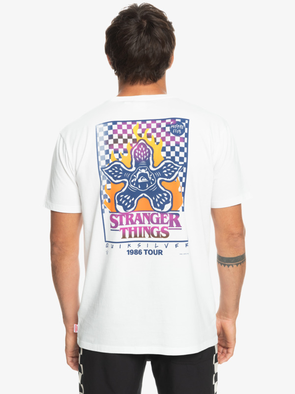 Quiksilver x Stranger Things 1986 Tour 2022 - T-Shirt for Men EQYZT07352