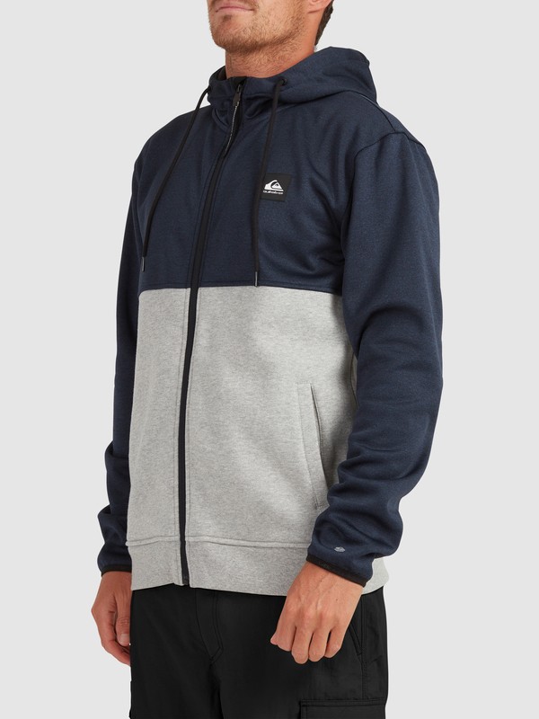 Burnz - Zip-Up Hoodie for Men  UQMFT03020