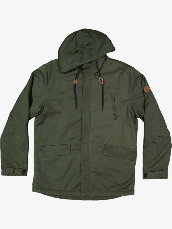 green parka jacket men