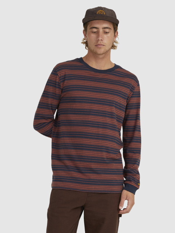 Haven Stripe - Long Sleeve T-Shirt for Men  UQYKT03274