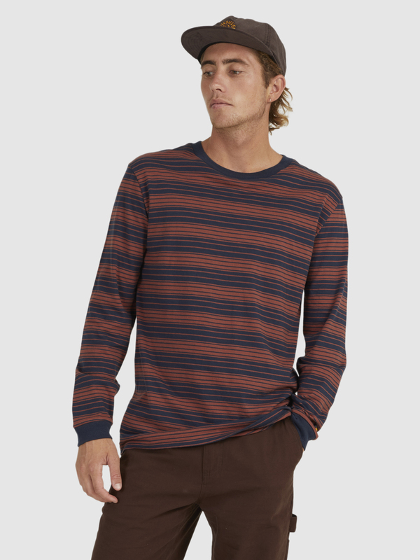 Haven Stripe - Long Sleeve T-Shirt for Men  UQYKT03274