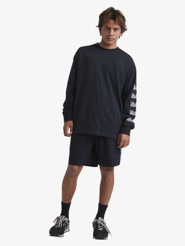 Stab x Quiksilver - Organic Long Sleeve T-Shirt for Men  UQYKT03285