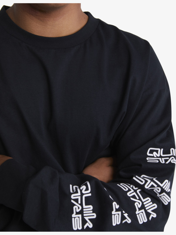 Stab x Quiksilver - Organic Long Sleeve T-Shirt for Men  UQYKT03285