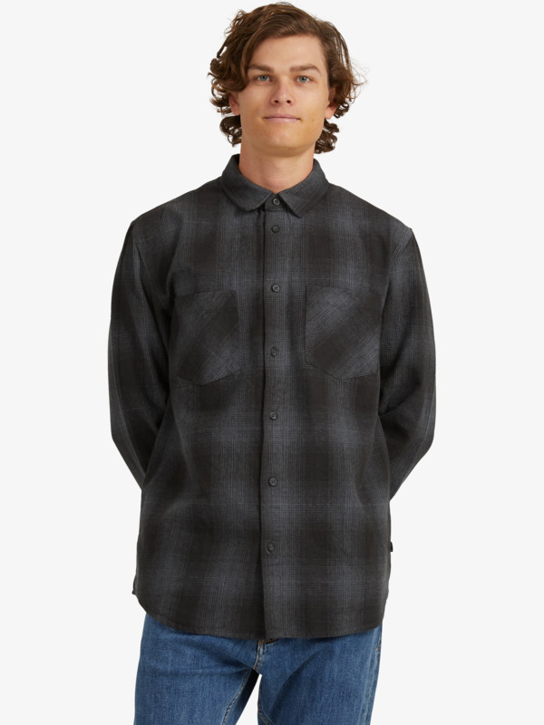 Mens Motion Shirt Organic Long Sleeve Shirt 3613376218787 Quiksilver