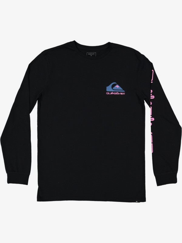 Mens Omni Logo Long Sleeve T-Shirt | Quiksilver