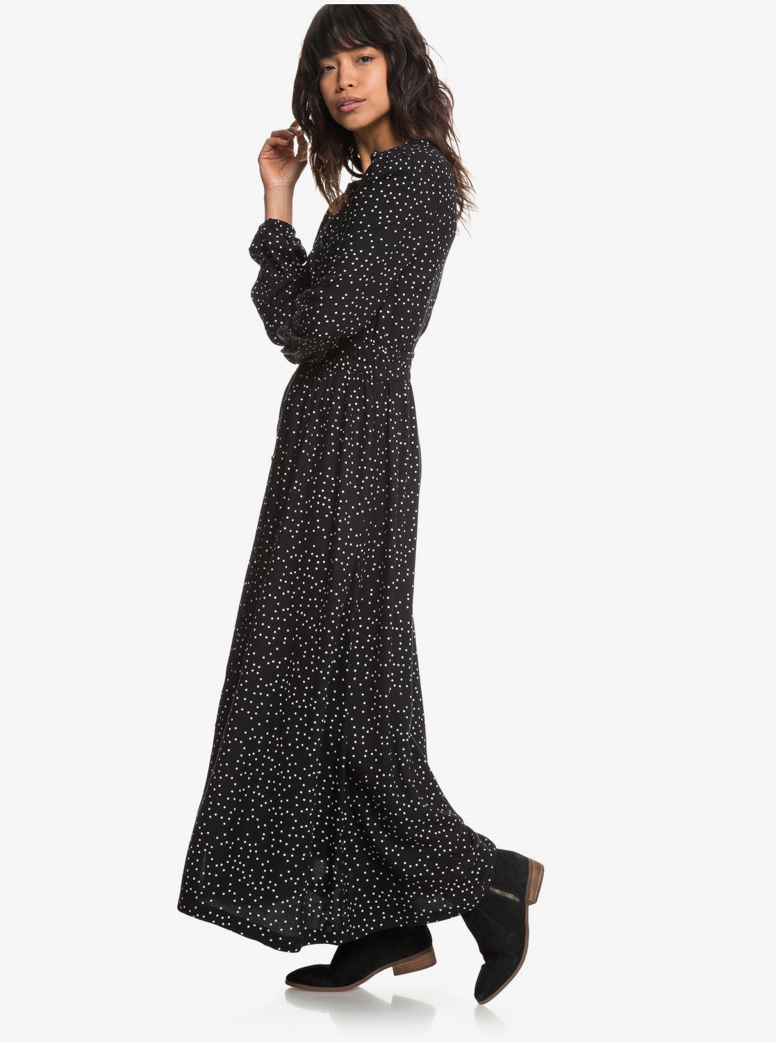 womens black maxi dress