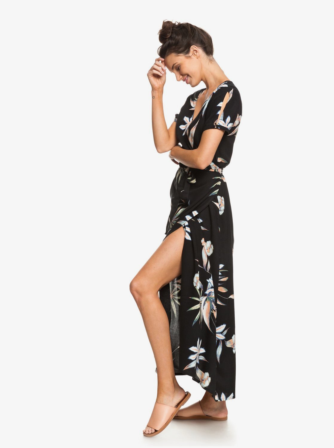 lotus heart maxi dress