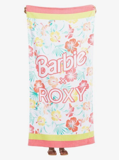 barbie beach towel