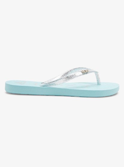 1 Girl's Viva Sparkle Sandals Green ARGL100263 Roxy