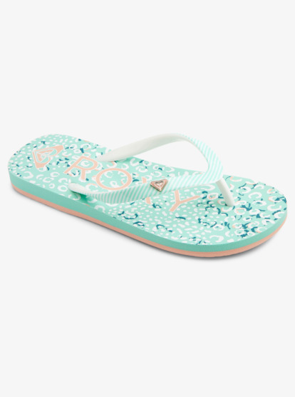 0 Girl's 4-16 Pebbles Sandals Blue ARGL100264 Roxy