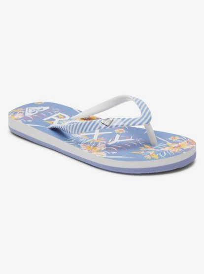 0 Girl's 4-16 Pebbles Sandals Blue ARGL100264 Roxy