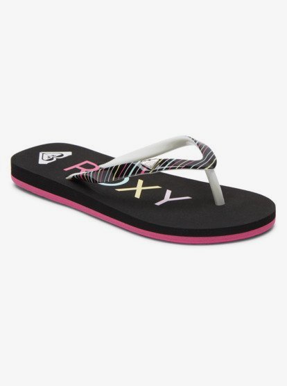0 Girl's 4-16 Pebbles Sandals Black ARGL100264 Roxy