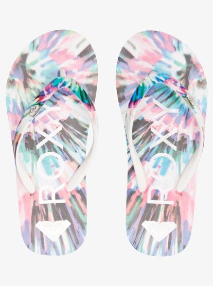 2 Girl's 4-16 Pebbles Sandals Orange ARGL100264 Roxy