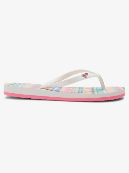 1 Girl's 4-16 Pebbles Sandals Grey ARGL100264 Roxy