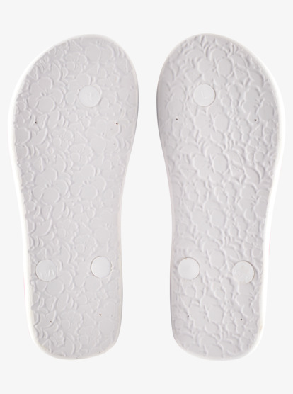 4 Girl's 4-16 Pebbles Sandals White ARGL100264 Roxy