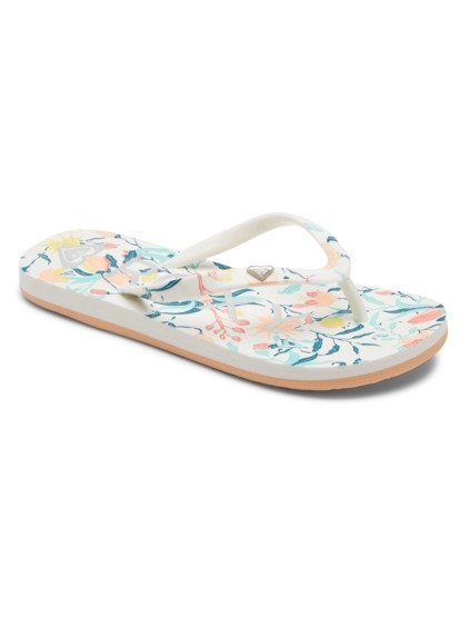 0 Girl's 4-16 Pebbles Sandals White ARGL100264 Roxy