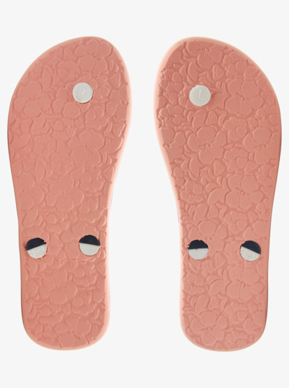 3 Girl's 4-16 Tahiti Flip-Flops Black ARGL100279 Roxy