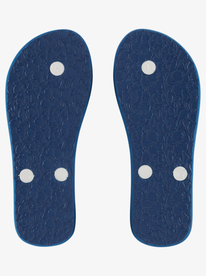 4 Girl's 4-16 Tahiti Flip-Flops White ARGL100279 Roxy