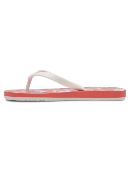 2 Girl's 4-16 Tahiti Flip-Flops Orange ARGL100279 Roxy