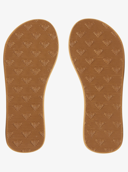 4 Girl's 4-16 Costas Flip-Flops Blue ARGL100280 Roxy