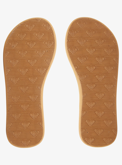 3 Girl's 4-16 Costas Flip-Flops Blue ARGL100280 Roxy