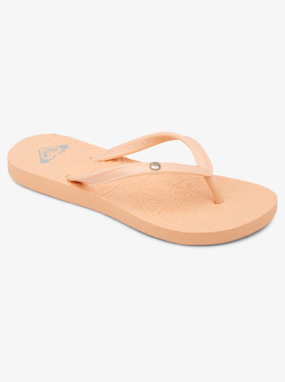 0 Girl's 4-16 Antilles Flip-Flops Orange ARGL100282 Roxy