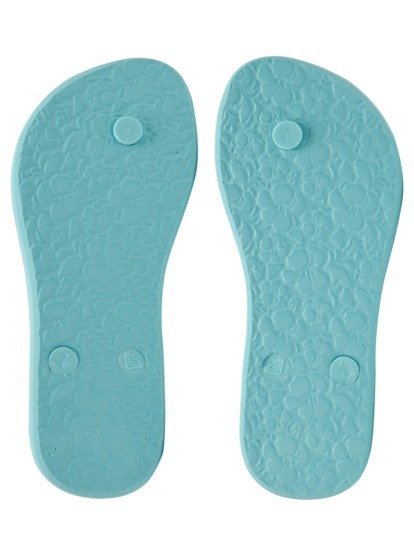 4 Girl's 4-16 Antilles Flip-Flops Blue ARGL100282 Roxy