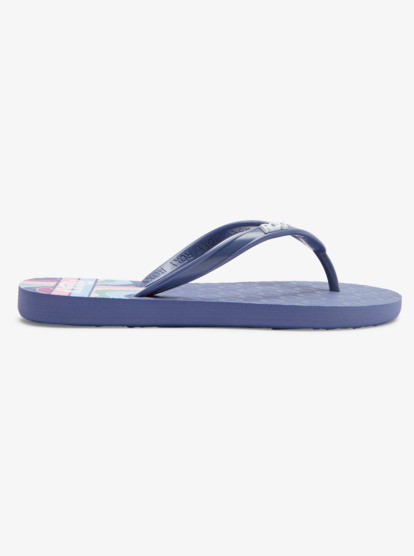 1 Girl's 4-16 Viva Stamp Sandals Blue ARGL100283 Roxy