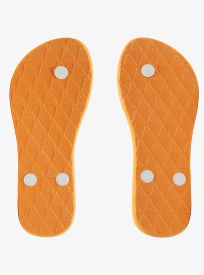 4 Girl's 4-16 Viva Stamp Sandals Beige ARGL100283 Roxy