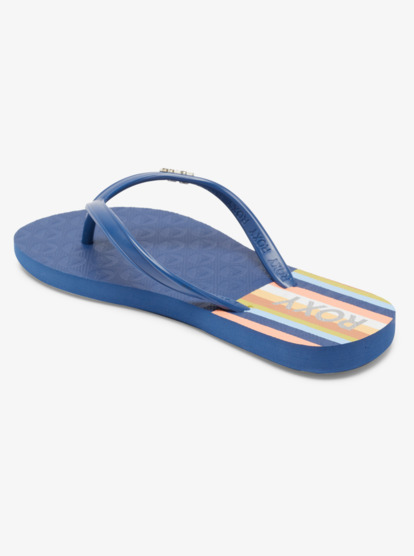 2 Girl's 4-16 Viva Stamp Sandals Blue ARGL100283 Roxy