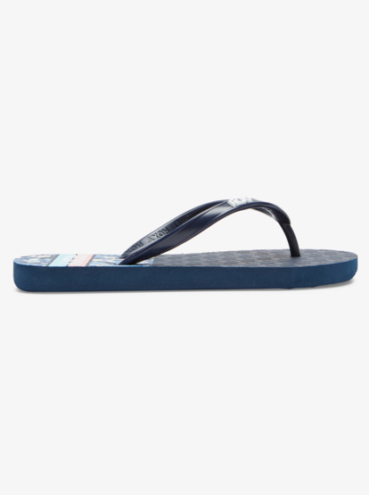 2 Girl's 4-16 Viva Stamp Sandals Blue ARGL100283 Roxy