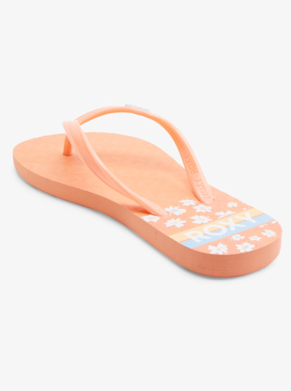 2 Girl's 4-16 Viva Stamp Sandals Orange ARGL100283 Roxy