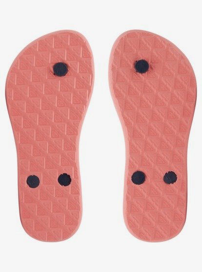 3 Girl's 4-16 Viva Stamp Sandals Blue ARGL100283 Roxy