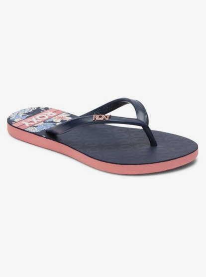 0 Girl's 4-16 Viva Stamp Sandals Blue ARGL100283 Roxy