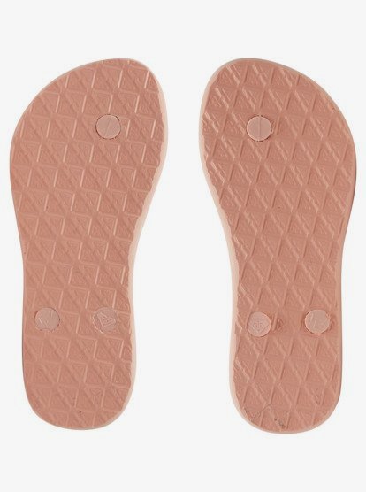 5 Girl's 4-16 Viva Stamp Sandals Black ARGL100283 Roxy