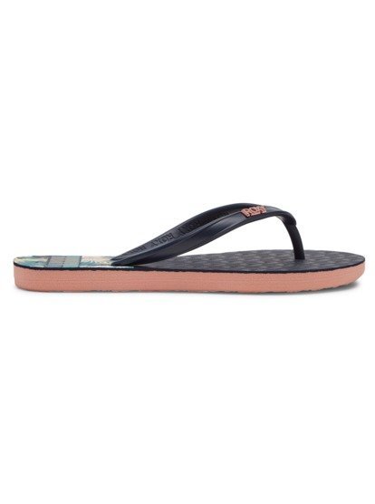 1 Girl's 4-16 Viva Stamp Sandals Grey ARGL100283 Roxy