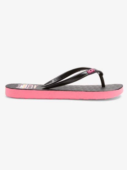 1 Girl's 4-16 Viva Stamp Sandals Pink ARGL100283 Roxy