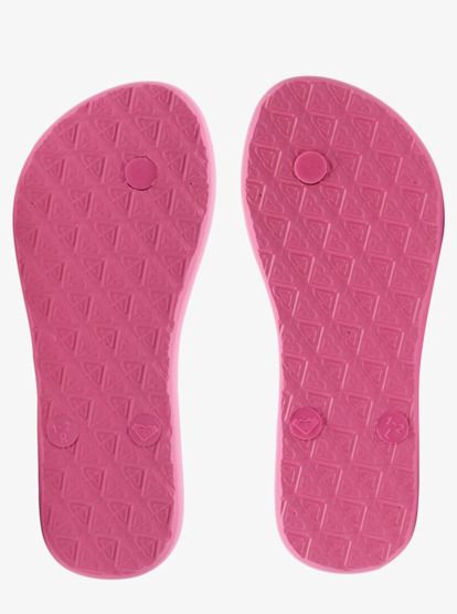 4 Girl's 4-16 Viva Stamp Sandals Pink ARGL100283 Roxy