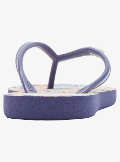 9 Girl's 4-16 Viva Stamp Sandals Blue ARGL100283 Roxy