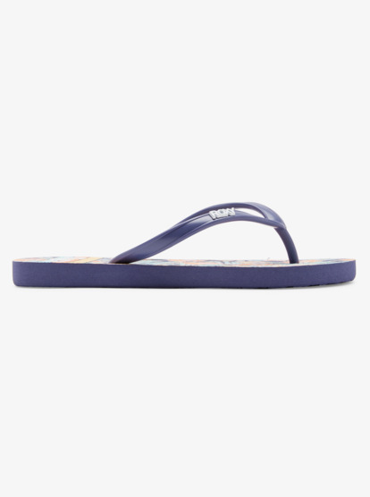 5 Girl's 4-16 Viva Stamp Sandals Blue ARGL100283 Roxy