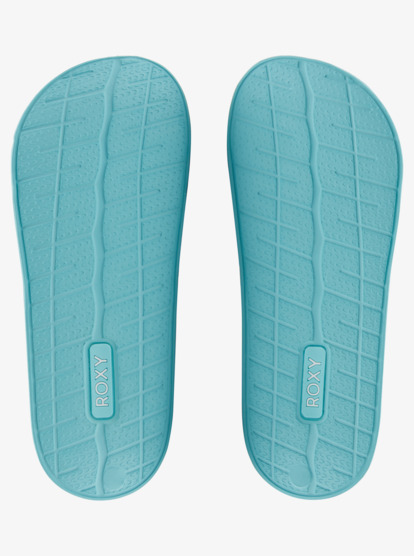 4 Girls Slippy Slider Sandals Blue ARGL100287 Roxy