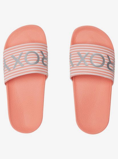 2 Slippy - Sandales pour Fille Orange ARGL100287 Roxy