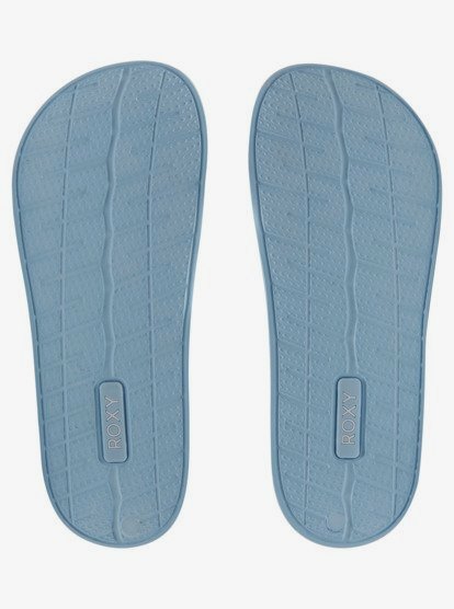 3 Girls 8-16 Slippy Sandals Blue ARGL100287 Roxy