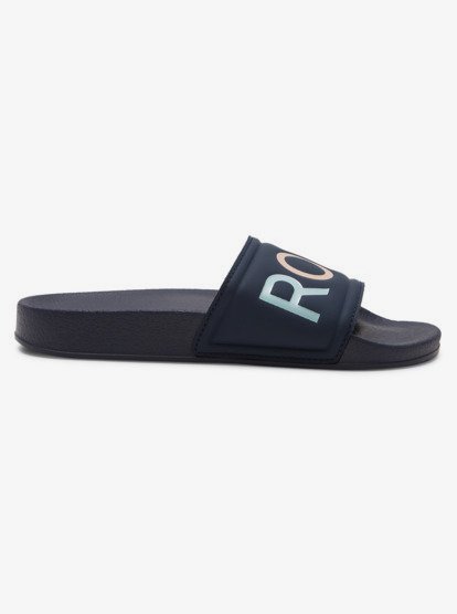 1 Girl's 4-16 Slippy Roxy Sandals Blue ARGL100287 Roxy