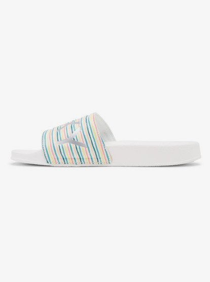 2 Girls 8-16 Slippy Sandals White ARGL100287 Roxy